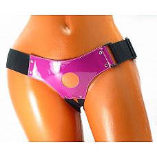 <strong>Универсальные фиолетовые трусики для страпона</strong> <br />
Трусики для страпона диаметром 4 см из глянцевого материала.<div class="charTableblock"><div><span>Цвет</span>: красный/розовый</div><div><span>Особенности</span>: трусики; harness</div></div> Универсальные фиолетовые трусики для страпона
Трусики для страпона диаметром 4 см из глянцевого материала.