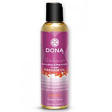 <strong>Массажное масло с феромонами DONA Sassy Tropical Tease - 125 мл.</strong> <br />
Расслабляйтесь и наслаждайтесь моментом удовольствия с массажным маслом DONA Scented Massage Oil Sassy Aroma Tropical Tease с ароматом Страсть .<div class="charTableblock"> </div> Массажное масло с феромонами DONA Sassy Tropical Tease - 125 мл.
Расслабляйтесь и наслаждайтесь моментом удовольствия с массажным маслом DONA Scented Massage Oil Sassy Aroma Tropical Tease с ароматом Страсть .