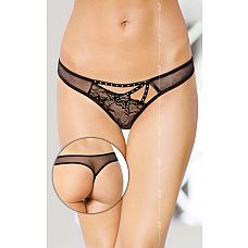 <strong>Оригинальные трусики-стринг с кружевами и стразами</strong> <br />
Оригинальные трусики-стринг с кружевами и стразами.<div class="charTableblock"><div><span>Размер</span>: M (44-46); L (46-48)</div><div><span>Цвет</span>: черный</div><div><span>Производитель</span>: SoftLine, Польша</div><div><span>В наличии</span>: M-L, черный</div></div> Оригинальные трусики-стринг с кружевами и стразами
Оригинальные трусики-стринг с кружевами и стразами.