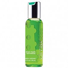 <strong>Лубрикант с ароматом зелёного яблока Climax Kiss - 59 мл.</strong> <br />
Превратите оральный секс в незабываемое удовольствие для себя и своего партнера! Лубрикант обладает отличными скользящими свойствами.<div class="charTableblock"><div><span>Основа</span>: водная</div><div><span>Особенности</span>: оральная; ароматизированная; для секс игрушек; вагинальная</div><div><span>Объем, мл</span>: 30-59</div><div><span>Объем, мл</span>: 59</div></div> Лубрикант с ароматом зелёного яблока Climax Kiss - 59 мл.
Превратите оральный секс в незабываемое удовольствие для себя и своего партнера! Лубрикант обладает отличными скользящими свойствами.