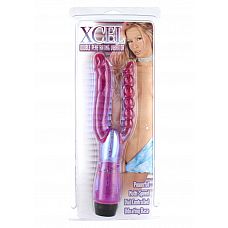XCEL DOUBLE PENETRATING VIBRATOR 
