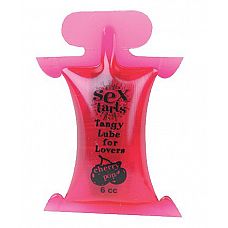 <strong>Вкусовой лубрикант с ароматом вишни Sex Tarts Lube - 6 мл.</strong> <br />
Наиболее ароматный лубрикант Sex Tarts^ Lube это великолепное дополнение к обычному или оральному сексу.<div class="charTableblock"><div><span>Основа</span>: водная</div><div><span>Особенности</span>: оральная; ароматизированная; вкусовая; для секс игрушек; вагинальная</div><div><span>Объем, мл</span>: 5-29</div><div><span>Объем, мл</span>: 6</div></div> Вкусовой лубрикант с ароматом вишни Sex Tarts Lube - 6 мл.
Наиболее ароматный лубрикант Sex Tarts^ Lube это великолепное дополнение к обычному или оральному сексу.