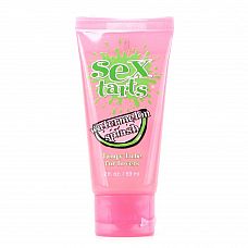 <strong>Оральный лубрикант с ароматом арбуза Sex Tarts Lube - 59 мл.</strong> <br />
Вкусное дополнение к оральному сексу! Давно хотели придать пикантности оральным ласкам? Самое время сделать это с невероятно вкусным лубрикантом Sex Tarts^ Lube! В составе смазки содержатся безопасные для здоровья компоненты, применяемые в кондитерском деле.<div class="charTableblock"><div><span>Основа</span>: водная</div><div><span>Особенности</span>: оральная; ароматизированная; вкусовая; для секс игрушек</div><div><span>Объем, мл</span>: 30-59</div><div><span>Объем, мл</span>: 59</div></div> Оральный лубрикант с ароматом арбуза Sex Tarts Lube - 59 мл.
Вкусное дополнение к оральному сексу! Давно хотели придать пикантности оральным ласкам? Самое время сделать это с невероятно вкусным лубрикантом Sex Tarts^ Lube! В составе смазки содержатся безопасные для здоровья компоненты, применяемые в кондитерском деле.
