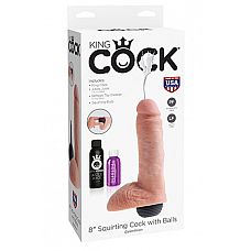 <strong>Фаллоимитатор 8" Squirting Cock with Balls с эффектом семяизвержения телесный</strong> <br />
Фаллоимитатор 8" Squirting Cock with Balls с эффектом семяизвержения - максимально естественная форма, текстура и цвет позволяют окунуться в мир удовольствия.<div class="charTableblock"><div><span>Длина, см</span>: 20.3</div><div><span>Диаметр, см</span>: 4.6</div><div><span>Материал</span>: ПВХ (PVC)</div><div><span>Цвет</span>: телесный</div><div><span>Особенности</span>: с мошонкой; с семяизвержением</div><div><span>Длина, см</span>: 17-20</div><div><span>Диаметр, см</span>: 4</div></div> Фаллоимитатор 8" Squirting Cock with Balls с эффектом семяизвержения телесный
Фаллоимитатор 8" Squirting Cock with Balls с эффектом семяизвержения - максимально естественная форма, текстура и цвет позволяют окунуться в мир удовольствия.