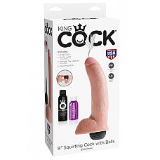 <strong>Фаллоимитатор 9" Squirting Cock with Balls с эффектом семяизвержения телесный</strong> <br />
Фаллоимитатор 9" Squirting Cock with Balls с эффектом семяизвержения - максимально естественная форма, текстура и цвет позволяют окунуться в мир удовольствия.<div class="charTableblock"><div><span>Длина, см</span>: 22.9</div><div><span>Диаметр, см</span>: 5.3</div><div><span>Материал</span>: ПВХ (PVC)</div><div><span>Цвет</span>: телесный</div><div><span>Особенности</span>: с мошонкой; с семяизвержением</div><div><span>Длина, см</span>: 21-24</div><div><span>Диаметр, см</span>: 5</div></div> Фаллоимитатор 9" Squirting Cock with Balls с эффектом семяизвержения телесный
Фаллоимитатор 9" Squirting Cock with Balls с эффектом семяизвержения - максимально естественная форма, текстура и цвет позволяют окунуться в мир удовольствия.
