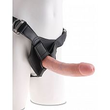 <strong>Телесный страпон на трусиках Strap-on Harness Cock - 20,3 см.</strong> <br />
Страпон Strap-on Harness Cock - универсальные трусы + реалистичная насадка.<div class="charTableblock"><div><span>Длина, см</span>: 20.3</div><div><span>Диаметр, см</span>: 4.6</div><div><span>Длина, см</span>: 17-20</div><div><span>Диаметр, см</span>: 4</div><div><span>Материал</span>: ПВХ (PVC)</div><div><span>Цвет</span>: телесный</div><div><span>Особенности</span>: комплект; harness</div></div> Телесный страпон на трусиках Strap-on Harness Cock - 20,3 см.
Страпон Strap-on Harness Cock - универсальные трусы + реалистичная насадка.