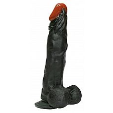 <strong>Чернокожий вибромассажёр на присоске ReactionDong - 22 см.</strong> <br />
Чернокожий вибромассажёр на присоске ReactionDong. Отлично гнётся.<div class="charTableblock"><div><span>Длина, см</span>: 22</div><div><span>Диаметр, см</span>: 4</div><div><span>Материал</span>: ПВХ (PVC)</div><div><span>Цвет</span>: черный</div><div><span>Особенности</span>: на присоске; с мошонкой</div><div><span>Длина, см</span>: 21-24</div><div><span>Диаметр, см</span>: 4</div><div><span>Производитель</span>: NMC, Канада</div></div> Чернокожий вибромассажёр на присоске ReactionDong - 22 см.
Чернокожий вибромассажёр на присоске ReactionDong. Отлично гнётся.