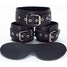 <strong>Набор БДСМ из мягкой кожи 53015ars</strong> <br />
<div class="charTableblock"> </div> Набор БДСМ из мягкой кожи 53015ars