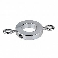 <strong>Растяжитель мошонки из стали с петлями для подвешивания грузов (малого размера)</strong> <br />
Одно из самых популярных приспособлений для СВТ - болстрeтчер (дословно растяжитель мошонки).<div class="charTableblock"> </div> Растяжитель мошонки из стали с петлями для подвешивания грузов (малого размера)
Одно из самых популярных приспособлений для СВТ - болстрeтчер (дословно растяжитель мошонки).