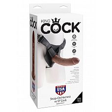 <strong>Коричневый страпон на трусиках Strap-on Harness Cock - 20,3 см.</strong> <br />
Страпон Strap-on Harness Cock - универсальные трусы + реалистичная насадка.<div class="charTableblock"><div><span>Длина, см</span>: 20.3</div><div><span>Диаметр, см</span>: 4.6</div><div><span>Длина, см</span>: 17-20</div><div><span>Диаметр, см</span>: 4</div><div><span>Материал</span>: ПВХ (PVC)</div><div><span>Цвет</span>: мулат</div><div><span>Особенности</span>: комплект; harness</div></div> Коричневый страпон на трусиках Strap-on Harness Cock - 20,3 см.
Страпон Strap-on Harness Cock - универсальные трусы + реалистичная насадка.