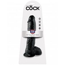   - - 25,4 . 
   10  COCK WITH BALLS     KING COCK     PVC - ,    - ,       .