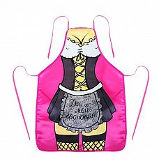 <strong>Женский фартук Да, мой господин! </strong> <br />
Приготовление еды кажется скучным и обыденным? Пора внести что-то новое! Порадуйте вашу половинку оригинальным фартуком, который позволит легко перевоплотиться и примерить новый неожиданный образ! Яркий необычный дизайн изделия подарит множество положительных эмоций и обязательно вдохновит на новые кулинарные подвиги.<div class="charTableblock"> </div> Женский фартук Да, мой господин!
Приготовление еды кажется скучным и обыденным? Пора внести что-то новое! Порадуйте вашу половинку оригинальным фартуком, который позволит легко перевоплотиться и примерить новый неожиданный образ! Яркий необычный дизайн изделия подарит множество положительных эмоций и обязательно вдохновит на новые кулинарные подвиги.
