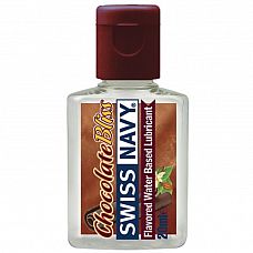 <strong>Лубрикант на водной основе с ароматом шоколада Swiss Navy Chocolate Bliss - 20 мл.</strong> <br />
Слишком хорош что бы быть просто лубрикантом! Это съедобный лубрикант на основе воды с изумительным ароматом шоколада.<div class="charTableblock"><div><span>Основа</span>: водная</div><div><span>Особенности</span>: оральная; ароматизированная</div><div><span>Объем, мл</span>: 5-29</div><div><span>Объем, мл</span>: 20</div></div> Лубрикант на водной основе с ароматом шоколада Swiss Navy Chocolate Bliss - 20 мл.
Слишком хорош что бы быть просто лубрикантом! Это съедобный лубрикант на основе воды с изумительным ароматом шоколада.