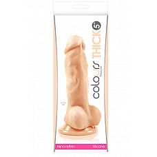 ������������� Colours Pleasures - Thick 5" Dildo - Whit 
������������� Colours Pleasures - Thick 5" Dildo - White ��������� ����� ��� ����� ������������ �����.