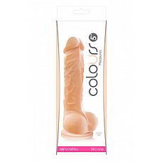 <strong>Реалистичный фаллоимитатор Colours Pleasures 5 Dildo - 17 см.</strong> <br />
Фаллоимитатор Colours Pleasures 5 Dildo White телесного цвета для более полноценного опыта.<div class="charTableblock"><div><span>Длина, см</span>: 17</div><div><span>Диаметр, см</span>: 3.8</div><div><span>Материал</span>: силикон</div><div><span>Цвет</span>: телесный</div><div><span>Особенности</span>: на присоске; с мошонкой</div><div><span>Длина, см</span>: 17-20</div><div><span>Диаметр, см</span>: 3</div><div><span>Производитель</span>: NS Novelties, США</div></div> Реалистичный фаллоимитатор Colours Pleasures 5 Dildo - 17 см.
Фаллоимитатор Colours Pleasures 5 Dildo White телесного цвета для более полноценного опыта.