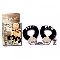 <strong>Наручники с чёрным мехом и надписью JESSE </strong> <br />
Наручники из чёрного искусственного меха с надписью Hard Core.<div class="charTableblock"><div><span>Производитель</span>: California Exotic Novelties, США</div></div> Наручники с чёрным мехом и надписью JESSE
Наручники из чёрного искусственного меха с надписью Hard Core.