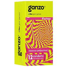 <strong>Презервативы анатомической формы с точечной и ребристой структурой Ganzo Extase - 12 шт.</strong> <br />
Прозрачные презервативы Ganzo Extase анатомической формы с силиконовой смазкой и накопителем имеют точечную и ребристую поверхность для максимальной стимуляции партнерши.<div class="charTableblock"><div><span>Производитель</span>: Ganzo, Великобритания</div></div> Презервативы анатомической формы с точечной и ребристой структурой Ganzo Extase - 12 шт.
Прозрачные презервативы Ganzo Extase анатомической формы с силиконовой смазкой и накопителем имеют точечную и ребристую поверхность для максимальной стимуляции партнерши.