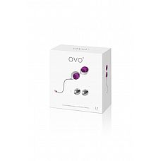 <strong>Вагинальные шарики из силикона L1 LOVE BALLS WHITE LIGHT VIOLET</strong> <br />
Вагинальные шарики OVO L1 LOVE BALLS WHITE LIGHT VIOLET это фантастическое сочетание пользы, удовольствия и сверх-современного дизайна.<div class="charTableblock"> </div> Вагинальные шарики из силикона L1 LOVE BALLS WHITE LIGHT VIOLET
Вагинальные шарики OVO L1 LOVE BALLS WHITE LIGHT VIOLET это фантастическое сочетание пользы, удовольствия и сверх-современного дизайна.