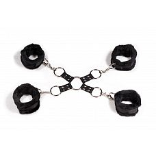 <strong>Набор манжет-фиксаторов с соединительным кольцом</strong> <br />
Любите, когда ваш партнер выполняет только то, что заблагорассудится вам? Тогда самое время применить этот набор фиксаторов! 2 пары манжет, которые соединяются одним кольцом, дадут возможность полностью управлять вашим Нижним.<div class="charTableblock"><div><span>Материал</span>: текстиль</div><div><span>Производитель</span>: Пикантные штучки, Россия</div></div> Набор манжет-фиксаторов с соединительным кольцом
Любите, когда ваш партнер выполняет только то, что заблагорассудится вам? Тогда самое время применить этот набор фиксаторов! 2 пары манжет, которые соединяются одним кольцом, дадут возможность полностью управлять вашим Нижним.