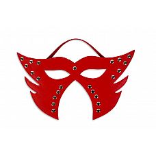 <strong>Красная фигурная маска</strong> <br />
Аксессуар, который можно использовать для разнообразия в интимной жизни, для подчеркивания образа в ролевой игре и даже на карнавале.<div class="charTableblock"><div><span>Материал</span>: кожзам</div><div><span>Производитель</span>: Пикантные штучки, Россия</div></div> Красная фигурная маска
Аксессуар, который можно использовать для разнообразия в интимной жизни, для подчеркивания образа в ролевой игре и даже на карнавале.