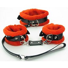 <strong>Набор с красным мехом BDSM Light</strong> <br />
Яркий, блестящий меховой набор из наручников и ошейника с поводком.<div class="charTableblock"><div><span>Производитель</span>: БДСМ арсенал, Россия</div></div> Набор с красным мехом BDSM Light
Яркий, блестящий меховой набор из наручников и ошейника с поводком.