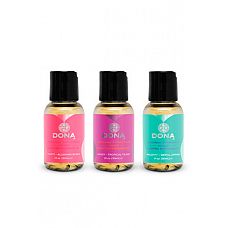 ���������� �����  ��� ����� �� ����� �������� ����� �DONA by JO�. � ���������� �������� 30 �� (1 ��� 
���������� ����� �� ���� ���������: ����������-������������� ��������� ��� ����� �� ����� �������� ����� �DONA by JO�: ��������� ����� � �������� Blushing Berry / DONA Scented Massage Oil Flirty Aroma: Blushing Berry, ��������� ����� � �������� Tropical Tease / DONA Scented Massage Oil Sassy Aroma: Tropical Tease, ��������� ����� � �������� Sinful Spring / DONA Scented Massage Oil Naughty Aroma: Sinful Spring.