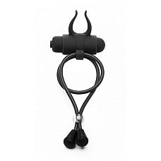 <strong>Утягивающее лассо черного цвета с вибрацией The Devil</strong> <br />
Лассо с вибрацией The Devil - интимный девайс который позволит поддержать и продлить половой акт.<div class="charTableblock"> </div> Утягивающее лассо черного цвета с вибрацией The Devil
Лассо с вибрацией The Devil - интимный девайс который позволит поддержать и продлить половой акт.