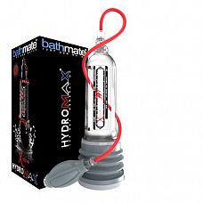 <strong>Гидропомпа Hydromax X50 Xtreme с прозрачной колбой</strong> <br />
XTREME X50 является самой мощной в мире гидропомпой! В комплект добавлена воздушная помпа и шланг которые, с помощью которых очень быстро можно снять нагрузку, спустив давление через клапан.<div class="charTableblock"> </div> Гидропомпа Hydromax X50 Xtreme с прозрачной колбой
XTREME X50 является самой мощной в мире гидропомпой! В комплект добавлена воздушная помпа и шланг которые, с помощью которых очень быстро можно снять нагрузку, спустив давление через клапан.