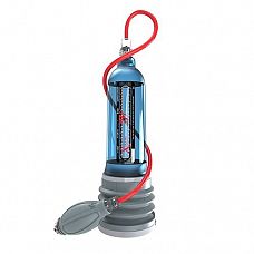 <strong>Гидропомпа Hydromax X50 Xtreme с синей колбой</strong> <br />
XTREME X50 является самой мощной в мире гидропомпой! В комплект добавлена воздушная помпа и шланг которые, с помощью которых очень быстро можно снять нагрузку, спустив давление через клапан.<div class="charTableblock"> </div> Гидропомпа Hydromax X50 Xtreme с синей колбой
XTREME X50 является самой мощной в мире гидропомпой! В комплект добавлена воздушная помпа и шланг которые, с помощью которых очень быстро можно снять нагрузку, спустив давление через клапан.