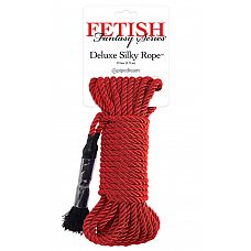 <strong>Красная веревка для фиксации Deluxe Silky Rope - 975 см.</strong> <br />
Красная веревка для фиксации Deluxe Silky Rope.<div class="charTableblock"><div><span>Длина</span>: 7-11 м.</div><div><span>Цвет</span>: красный, розовый</div><div><span>Тип</span>: веревка</div><div><span>Производитель</span>: PipeDream, США</div></div> Красная веревка для фиксации Deluxe Silky Rope - 975 см.
Красная веревка для фиксации Deluxe Silky Rope.