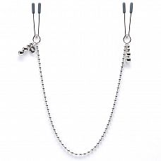       DARKER AT MY MERCY BEADED CHAIN NIPPLE CLAMPS 
      50  ,   .