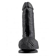 <strong>Чёрный фаллоимитатор с мошонкой 7 Cock with Balls - 19,4 см.</strong> <br />
Этот фаллоимитатор почти не отличить от мужского члена настолько он реалистичен! Те же возбуждающие формы, тот же рельеф из вздувшихся вен, та же чёрная головка с небольшим углублением Бархатистый на ощупь ствол, пышная мошонка (ах, как приятно она прижимается к телу во время глубоких проникновений) Добавьте к этому мощную присоску, чтобы понять с COCK не соскучишься! <div class="charTableblock"><div><span>Длина, см</span>: 19.4</div><div><span>Диаметр, см</span>: 4.5</div><div><span>Материал</span>: ПВХ (PVC)</div><div><span>Цвет</span>: черный</div><div><span>Особенности</span>: на присоске; с мошонкой</div><div><span>Длина, см</span>: 17-20</div><div><span>Диаметр, см</span>: 4</div><div><span>Производитель</span>: PipeDream, США</div></div> Чёрный фаллоимитатор с мошонкой 7 Cock with Balls - 19,4 см.
Этот фаллоимитатор почти не отличить от мужского члена настолько он реалистичен! Те же возбуждающие формы, тот же рельеф из вздувшихся вен, та же чёрная головка с небольшим углублением Бархатистый на ощупь ствол, пышная мошонка (ах, как приятно она прижимается к телу во время глубоких проникновений) Добавьте к этому мощную присоску, чтобы понять с COCK не соскучишься!