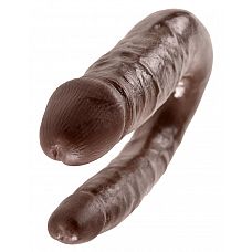 <strong>Коричневый двусторонний фаллоимитатор U-Shaped Small Double Trouble - 33,5 см.</strong> <br />
Этот двухголовый фаллоимитатор, напоминающий по форме подкову, - настоящая находка для пар.<div class="charTableblock"><div><span>Длина, см</span>: 33.5</div><div><span>Диаметр, см</span>: 2.8</div><div><span>Материал</span>: ПВХ (PVC)</div><div><span>Цвет</span>: мулат</div><div><span>Особенности</span>: двухголовый; без мошонки</div><div><span>Длина, см</span>: 25 и более</div><div><span>Диаметр, см</span>: 2</div><div><span>Производитель</span>: PipeDream, США</div></div> Коричневый двусторонний фаллоимитатор U-Shaped Small Double Trouble - 33,5 см.
Этот двухголовый фаллоимитатор, напоминающий по форме подкову, - настоящая находка для пар.