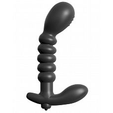 <strong>Анальный вибромассажер Ribbed Prostate Vibe - 15,2 см.</strong> <br />
Анальный стимулятор Ribbed Prostate Vibe отлично подойдет для первых проб в мире анальных наслаждений.<div class="charTableblock"><div><span>Длина, см</span>: 15,2</div><div><span>Диаметр, см</span>: 3,5</div><div><span>Материал</span>: силикон</div><div><span>Цвет</span>: черный</div><div><span>Особенности</span>: пробка; массажер простаты</div><div><span>Особенности</span>: с вибрацией</div><div><span>Длина, см</span>: 13-16</div><div><span>Диаметр, см</span>: 3</div><div><span>Производитель</span>: PipeDream, США</div></div> Анальный вибромассажер Ribbed Prostate Vibe - 15,2 см.
Анальный стимулятор Ribbed Prostate Vibe отлично подойдет для первых проб в мире анальных наслаждений.