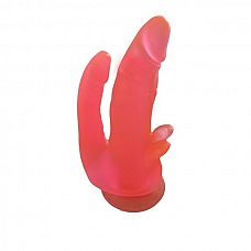 <strong>Фаллоимитатор двойной, на присоске - 17 см, Розовый</strong> <br />
Интим-игрушка, которая подарит двойное удовольствие во время сексуальных игр.<div class="charTableblock"><div><span>Длина, см</span>: 17</div><div><span>Диаметр, см</span>: 3.2</div><div><span>Материал</span>: ПВХ (PVC)</div><div><span>Цвет</span>: красный/розовый</div><div><span>Особенности</span>: двухголовый; на присоске</div><div><span>Длина, см</span>: 17-20</div><div><span>Диаметр, см</span>: 3</div></div> Фаллоимитатор двойной, на присоске - 17 см, Розовый
Интим-игрушка, которая подарит двойное удовольствие во время сексуальных игр.