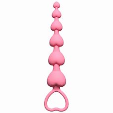 <strong>Анальная цепочка Heart`s Beads Pink 4101-01Lola</strong> <br />
<div class="charTableblock"> </div> Анальная цепочка Heart`s Beads Pink 4101-01Lola