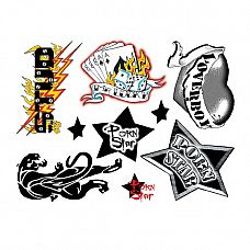 <strong>Набор тату - Naughty Party, 40 шт </strong> <br />
Укрась свое тело с этим набором флеш татуировок (40 шт в комплекте).<div class="charTableblock"> </div> Набор тату - Naughty Party, 40 шт
Укрась свое тело с этим набором флеш татуировок (40 шт в комплекте).