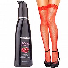 <strong>Smart Set 9: лубрикант с ароматом граната и чулки в сетку</strong> <br />
Smart Set 9: лубрикант с ароматом граната и чулки в сетку.<div class="charTableblock"><div><span>Размер</span>: S (42-44); M (44-46); L (46-48)</div><div><span>Цвет</span>: красный, розовый</div><div><span>Производитель</span>: Hustler, США</div><div><span>В наличии</span>: S-M-L, красный</div></div> Smart Set 9: лубрикант с ароматом граната и чулки в сетку
Smart Set 9: лубрикант с ароматом граната и чулки в сетку.