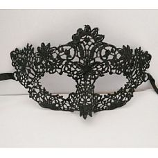 <strong>Маска роскошная от White Label, Черный</strong> <br />
Кружевная маска в венецианском стиле с многочисленными ажурными узорами.<div class="charTableblock"> </div> Маска роскошная от White Label, Черный
Кружевная маска в венецианском стиле с многочисленными ажурными узорами.