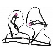       Bra with silicone nipple clamps 
      Bra with silicone nipple clamps.  .