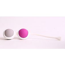 <strong>Вагинальные шарики разного веса в белом держателе</strong> <br />
Вагинальные шарики, розового и серого цвета, из силикона.<div class="charTableblock"><div><span>Материал</span>: силикон</div><div><span>Диаметр, см</span>: 2.70</div><div><span>Диаметр, см</span>: 2</div><div><span>Производитель</span>: White Label, Китай</div></div> Вагинальные шарики разного веса в белом держателе
Вагинальные шарики, розового и серого цвета, из силикона.