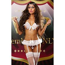 <strong>Нежный комплект Midnight Pleasure</strong> <br />
Наряд, который можно надеть в первую брачную ночь.<div class="charTableblock"><div><span>Размер</span>: S (42-44); M (44-46)</div></div> Нежный комплект Midnight Pleasure
Наряд, который можно надеть в первую брачную ночь.