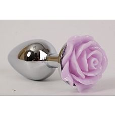 <strong>Анальная пробка металл средняя с розой сиреневая 9,5х4см 47184-2MM</strong> <br />
<div class="charTableblock"> </div> Анальная пробка металл средняя с розой сиреневая 9,5х4см 47184-2MM