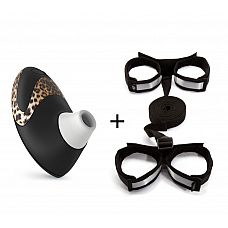 <strong>Подарочный набор: бесконтактный клиторальный стимулятор W500 Pro Black и аксессуар для фиксации на кровати Control Freak</strong> <br />
Подарочный набор для пар, состоящий из аксессуара для фиксации на кровати Control Freak (наручники и наножники, соединенные лентой, от Fifty Shades of Grey) и бесконтактного стимулятора клитора W500 Pro Black.<div class="charTableblock"> </div> Подарочный набор: бесконтактный клиторальный стимулятор W500 Pro Black и аксессуар для фиксации на кровати Control Freak
Подарочный набор для пар, состоящий из аксессуара для фиксации на кровати Control Freak (наручники и наножники, соединенные лентой, от Fifty Shades of Grey) и бесконтактного стимулятора клитора W500 Pro Black.