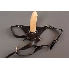 <strong>Женский страпон с виниловой насадкой телесного цвета - 16 см.</strong> <br />
Трусики страпона выполнены из натуральной кожи черного цвета.<div class="charTableblock"><div><span>Длина, см</span>: 16.00</div><div><span>Диаметр, см</span>: 4.50</div><div><span>Длина, см</span>: 13-16</div><div><span>Диаметр, см</span>: 4</div><div><span>Материал</span>: кожа</div><div><span>Цвет</span>: телесный</div><div><span>Особенности</span>: комплект</div></div> Женский страпон с виниловой насадкой телесного цвета - 16 см.
Трусики страпона выполнены из натуральной кожи черного цвета.