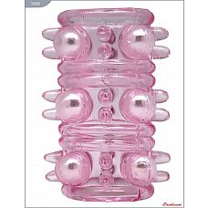 <strong>Розовая сквозная насадка с бусинками - 5,3 см.</strong> <br />
Насадка с бусинками, сквозная, розовая.<div class="charTableblock"><div><span>Материал</span>: TPE / TPR</div><div><span>Диаметр, см</span>: 3.00</div><div><span>Диаметр, см</span>: 3</div><div><span>Производитель</span>: Eroticon, Россия</div></div> Розовая сквозная насадка с бусинками - 5,3 см.
Насадка с бусинками, сквозная, розовая.