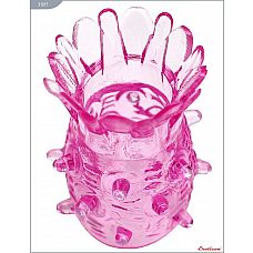 <strong>Сквозная насадка «Ананасик» - 5 см.</strong> <br />
Насадка «Ананасик», сквозная, в ассортименте.<div class="charTableblock"><div><span>Материал</span>: TPE / TPR</div><div><span>Диаметр, см</span>: 3.00</div><div><span>Диаметр, см</span>: 3</div><div><span>Производитель</span>: Eroticon, Россия</div></div> Сквозная насадка «Ананасик» - 5 см.
Насадка «Ананасик», сквозная, в ассортименте.