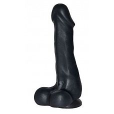 <strong>Чёрный фаллоимитатор с пышной мошонкой и присоской - 18,5 см.</strong> <br />
Фаллоимитатор изделие, имитирующее мужской половой орган и воспроизводящее его функциональные особенности.<div class="charTableblock"><div><span>Длина, см</span>: 18.50</div><div><span>Диаметр, см</span>: 3.80</div><div><span>Материал</span>: латкес</div><div><span>Цвет</span>: черный</div><div><span>Особенности</span>: на присоске; с мошонкой</div><div><span>Длина, см</span>: 17-20</div><div><span>Диаметр, см</span>: 3</div><div><span>Производитель</span>: Sitabella, Россия</div></div> Чёрный фаллоимитатор с пышной мошонкой и присоской - 18,5 см.
Фаллоимитатор изделие, имитирующее мужской половой орган и воспроизводящее его функциональные особенности.