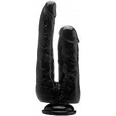 <strong>Чёрный анально-вагинальный фаллоимитатор Realistic Double Cock 9 Inch - 23 см.</strong> <br />
Дважды весело, значит, в два раза больше удовольствия с этим RealRock! Этот донг был разработан для введения во влагалище и анус одновременно.<div class="charTableblock"><div><span>Длина, см</span>: 23.00</div><div><span>Материал</span>: TPE / TPR</div><div><span>Цвет</span>: черный</div><div><span>Особенности</span>: двухголовый; на присоске; без мошонки</div><div><span>Длина, см</span>: 21-24</div><div><span>Производитель</span>: Shots Media BV, Нидерланды</div></div> Чёрный анально-вагинальный фаллоимитатор Realistic Double Cock 9 Inch - 23 см.
Дважды весело, значит, в два раза больше удовольствия с этим RealRock! Этот донг был разработан для введения во влагалище и анус одновременно.