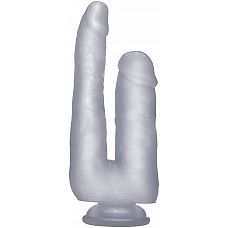 <strong>Прозрачный анально-вагинальный фаллоимитатор Realistic Double Cock 9 Inch - 23 см.</strong> <br />
Дважды весело, значит, в два раза больше удовольствия с этим RealRock! Этот донг был разработан для введения во влагалище и анус одновременно.<div class="charTableblock"><div><span>Длина, см</span>: 23.00</div><div><span>Материал</span>: TPE / TPR</div><div><span>Цвет</span>: прозрачный</div><div><span>Особенности</span>: двухголовый; на присоске; без мошонки</div><div><span>Длина, см</span>: 21-24</div><div><span>Производитель</span>: Shots Media BV, Нидерланды</div></div> Прозрачный анально-вагинальный фаллоимитатор Realistic Double Cock 9 Inch - 23 см.
Дважды весело, значит, в два раза больше удовольствия с этим RealRock! Этот донг был разработан для введения во влагалище и анус одновременно.